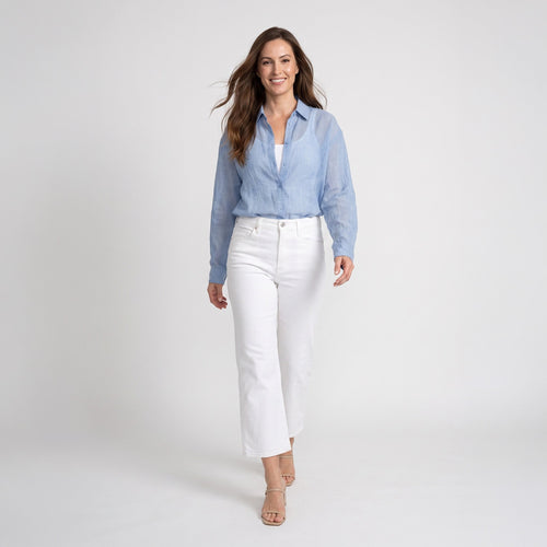 Kendall Relaxed Lightweight Button Up Top