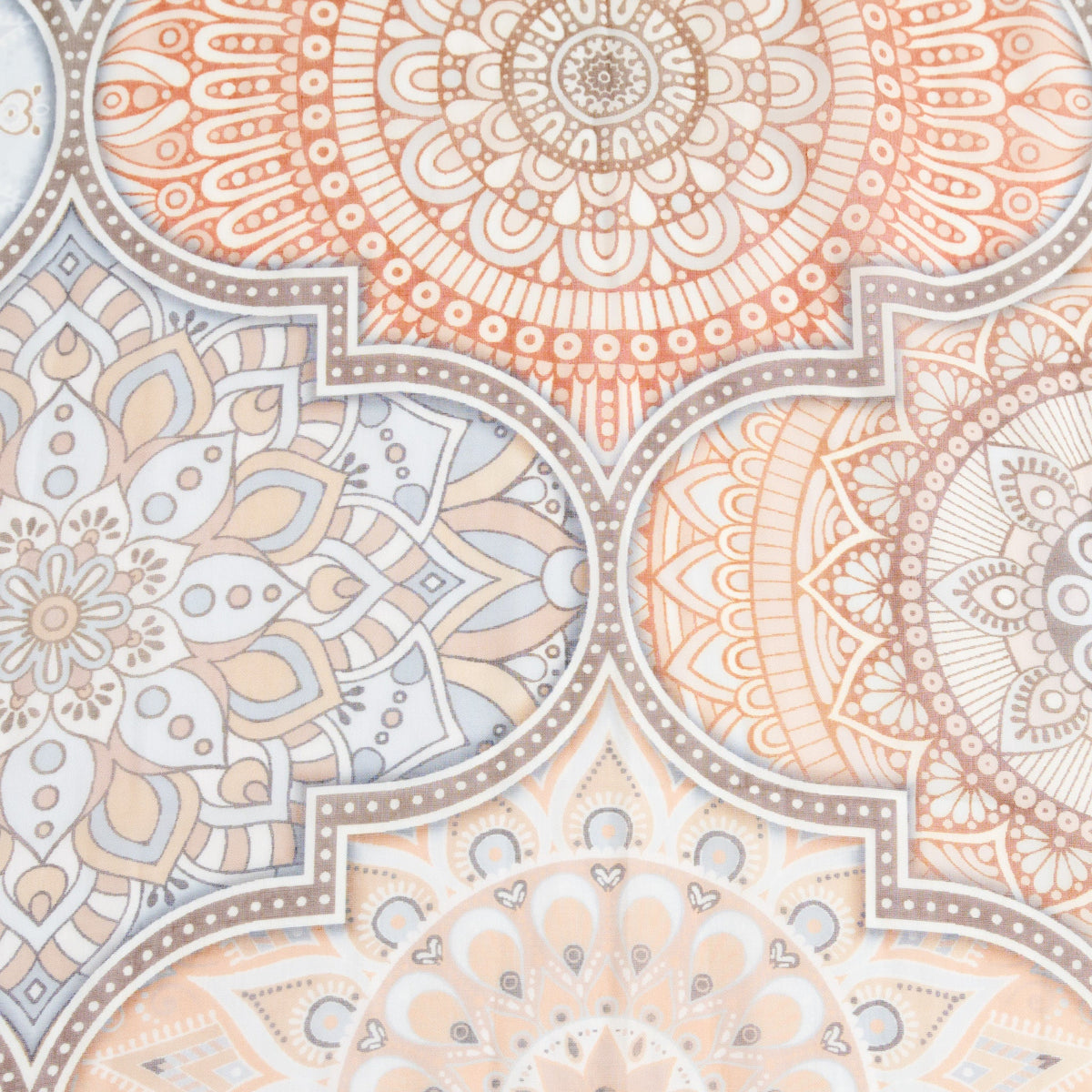 Kirana Mandala Print Lightweight Scarf