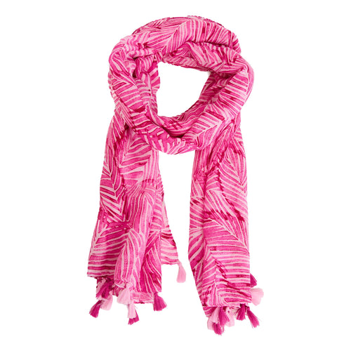 Lanai Palm Print Lightweight Scarf
