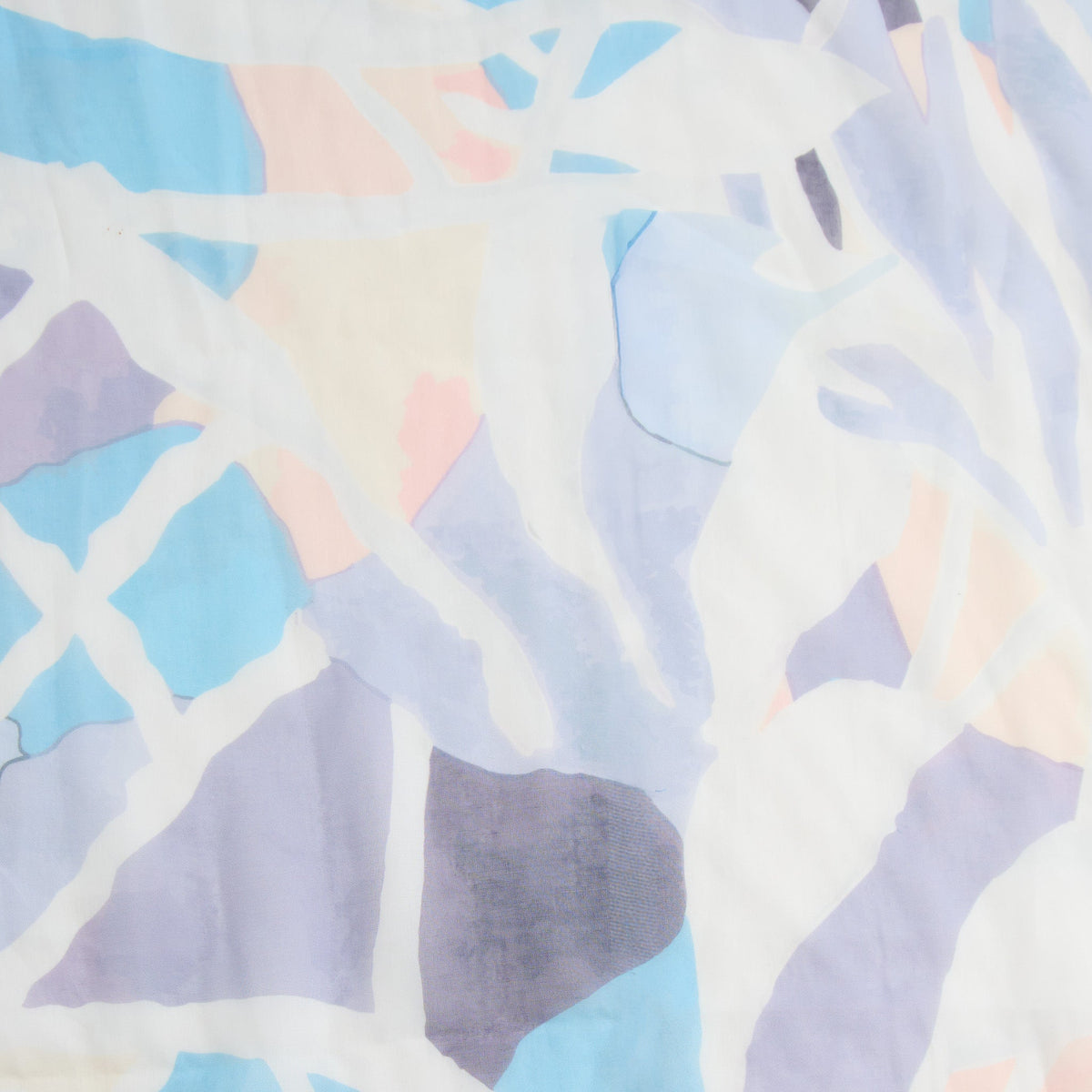 Maya Geometric Watercolor Lightweight Scarf