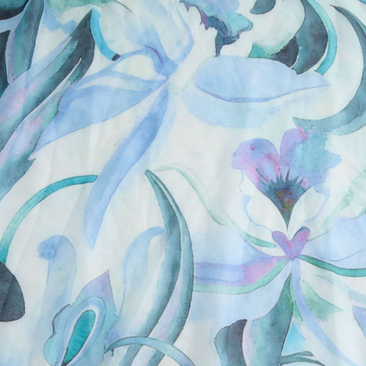 Rylee Watercolor Floral Lightweight Scarf