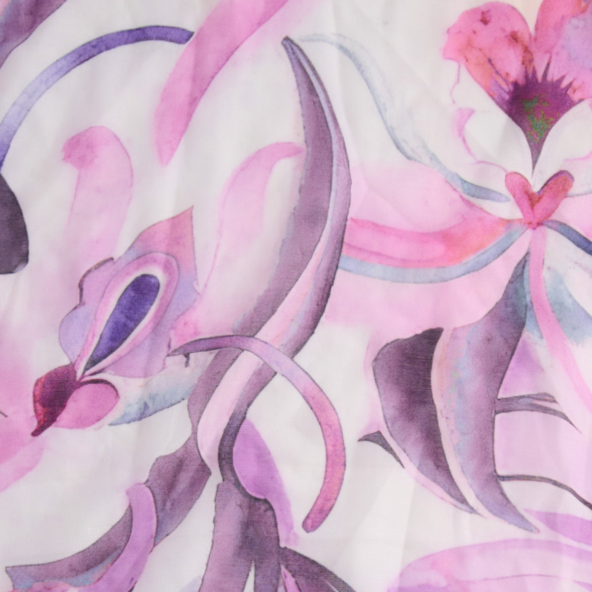 Rylee Watercolor Floral Lightweight Scarf