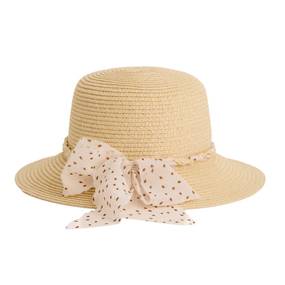 Caprice Woven Braided Bow Sunhat