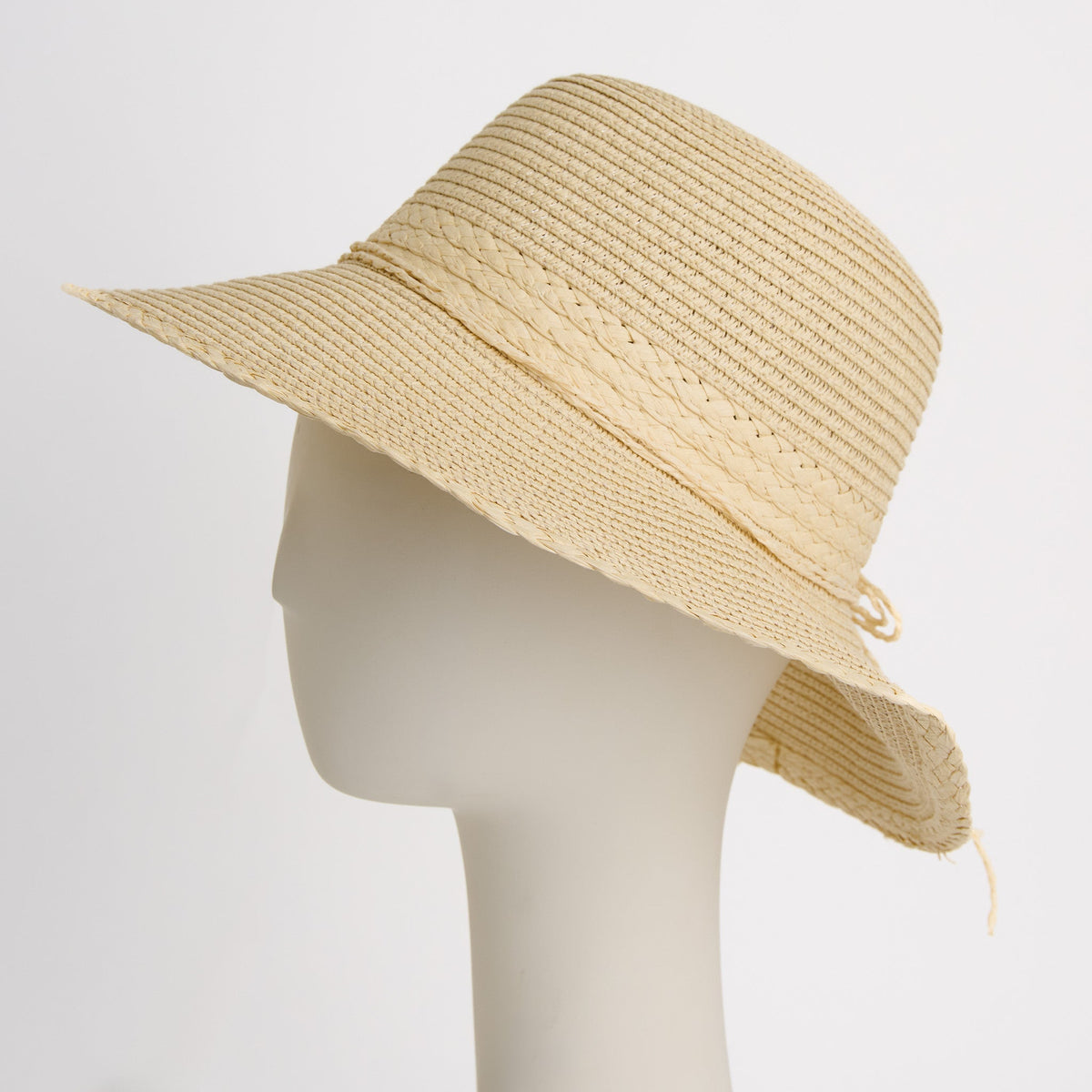 Lola Wide Brim Woven Sunhat