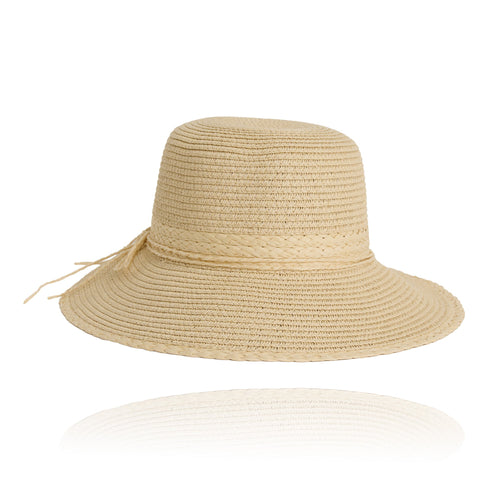 Lola Wide Brim Woven Sunhat