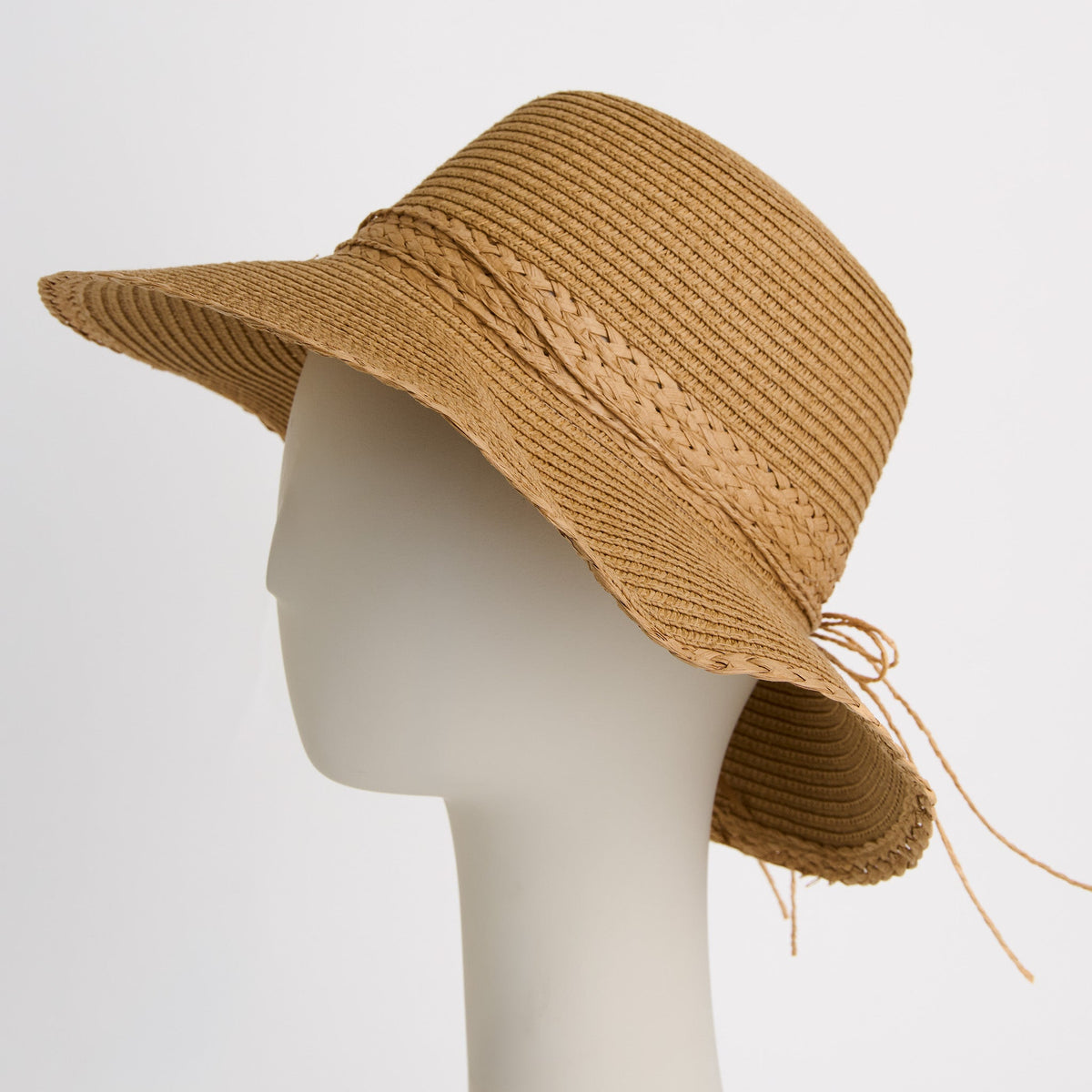 Lola Wide Brim Woven Sunhat