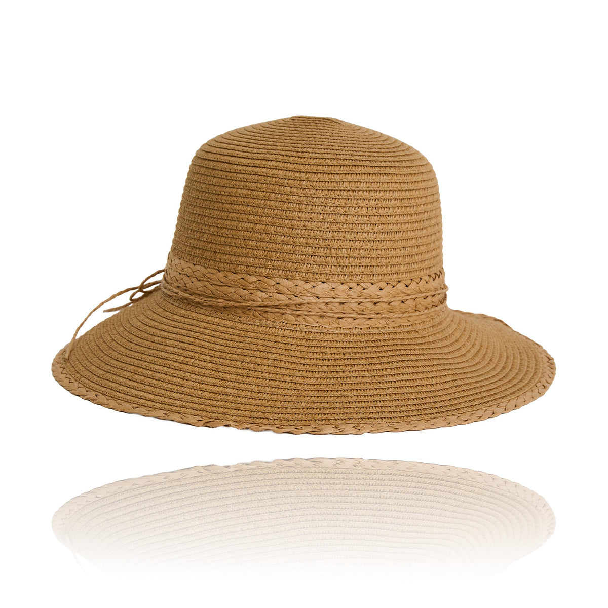 Lola Wide Brim Woven Sunhat