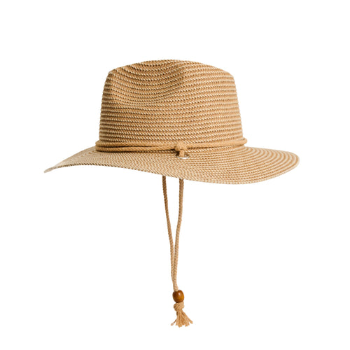 Riviera Textured Woven Safari Hat