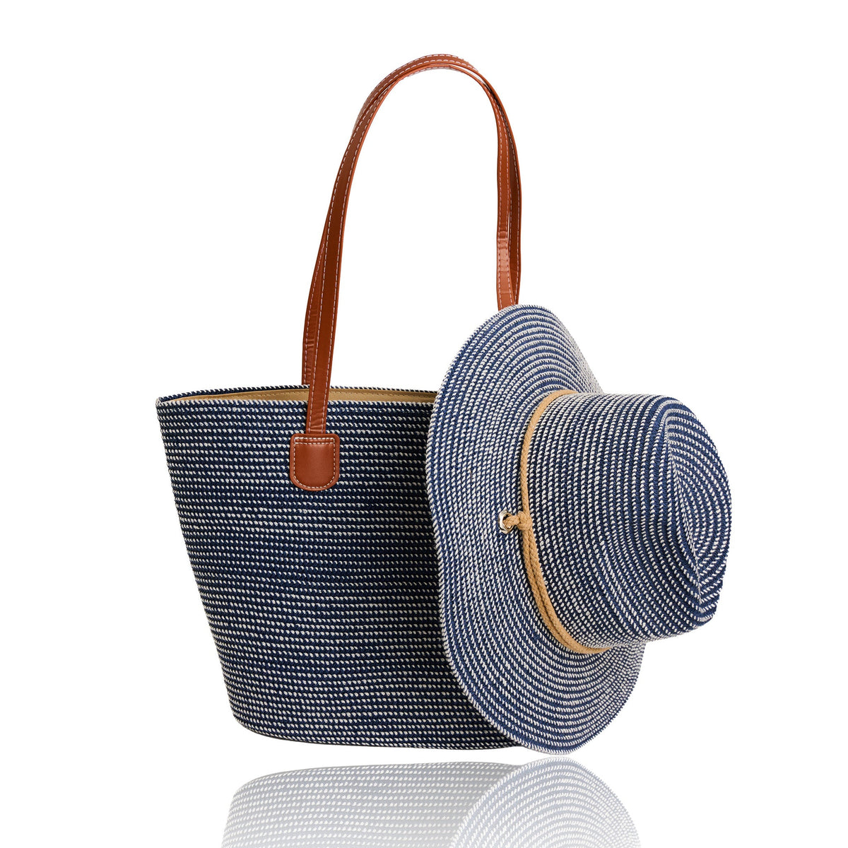 Riviera Textured Woven Safari Hat