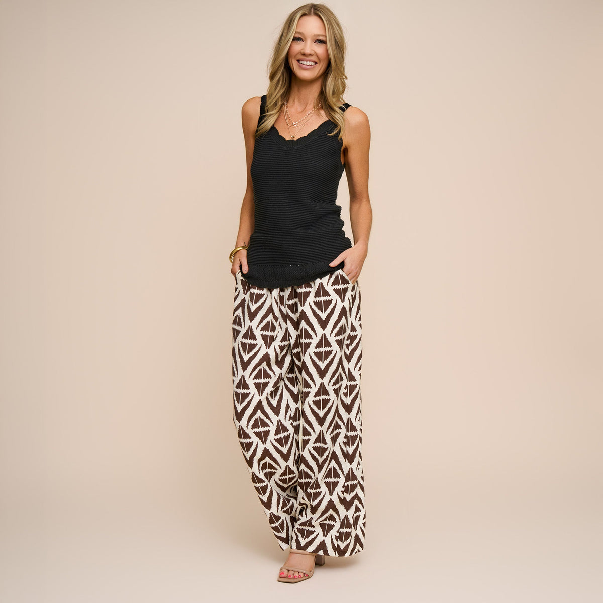 Khloe Flowy Wide Leg Pants