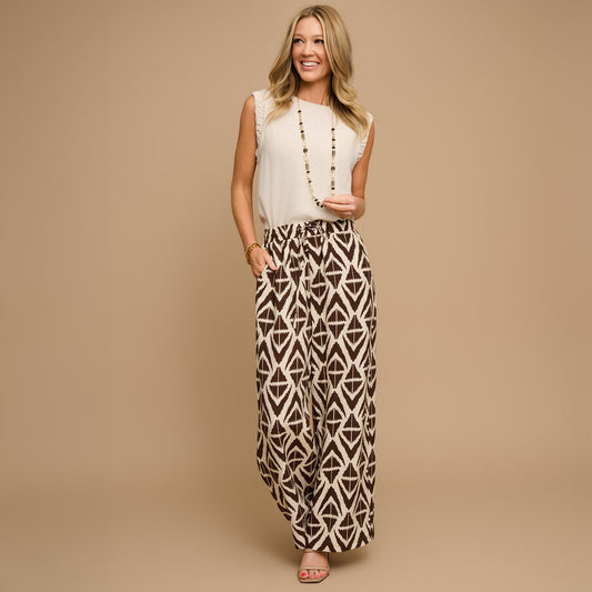 Khloe Flowy Wide Leg Pants