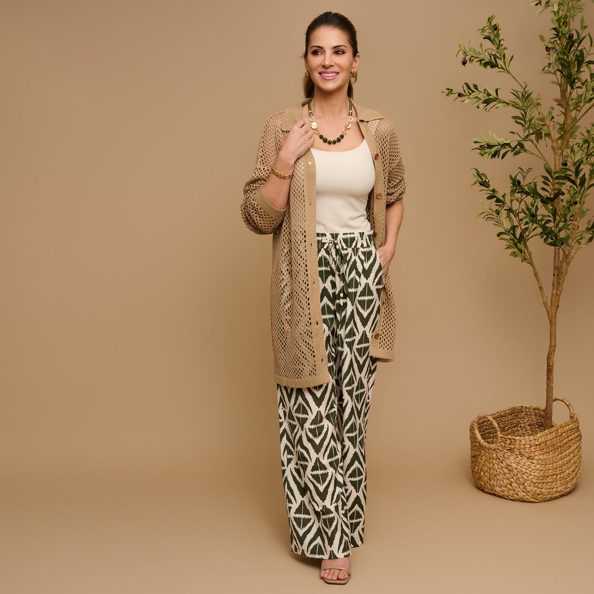 Khloe Flowy Wide Leg Pants