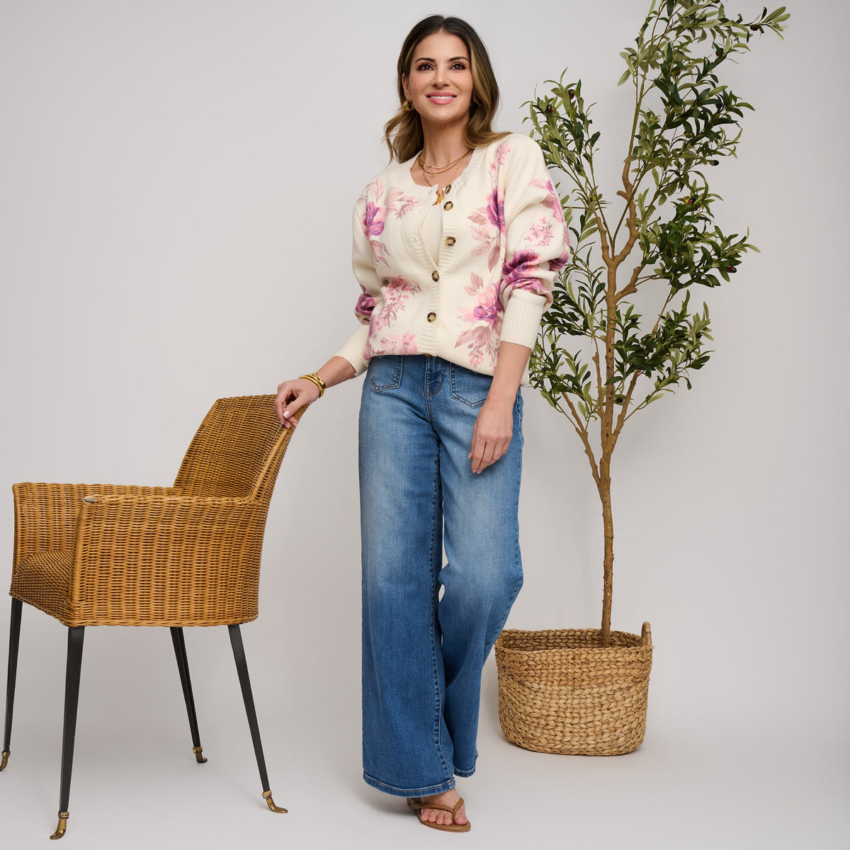 Mia Button Up Cardigan