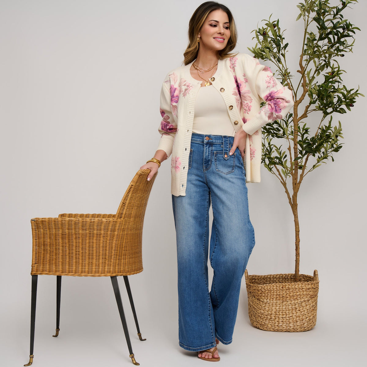 Mia Button Up Cardigan