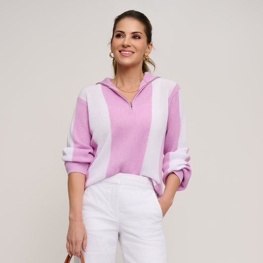 Lily Lightweight Polo Sweater