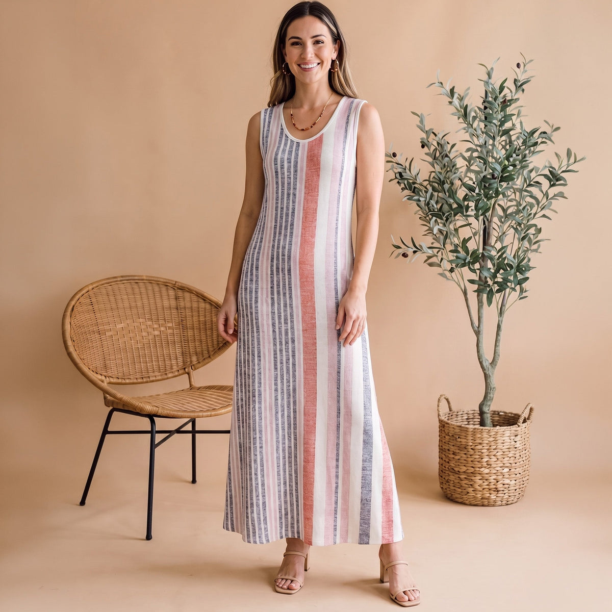 Kourtney Sleeveless Maxi Dress