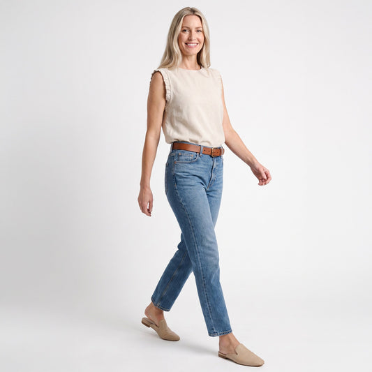 Julie Ruffle Trim Tank