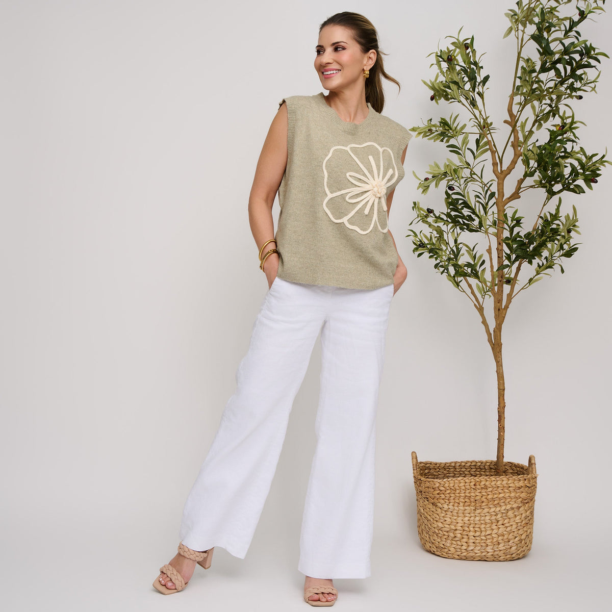 Palmer Sleeveless Sweater