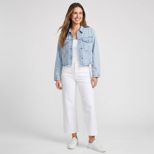 Marley Rhinestone Denim Jacket