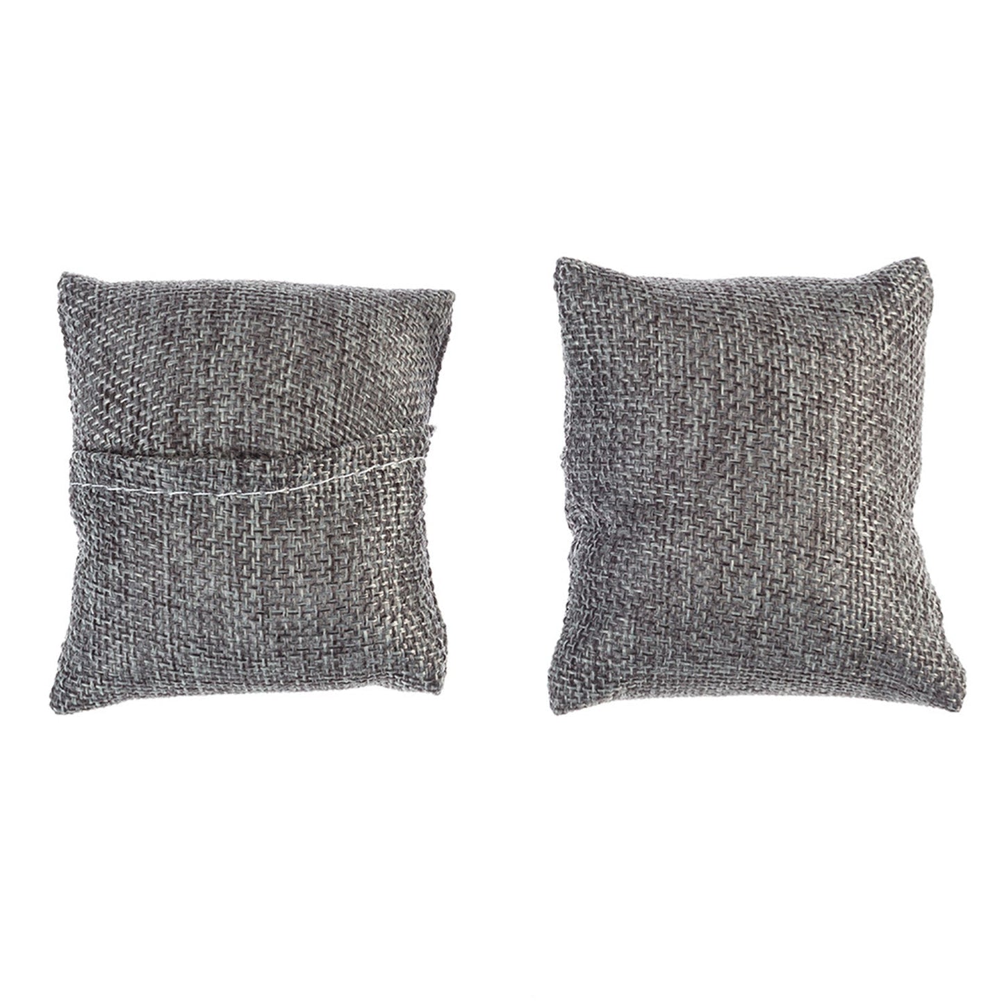 Grey Tweed Pillow