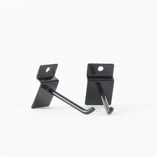 Black Metal 2" Slat Hook