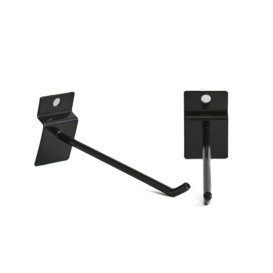 Black Metal 4" Slat Hook