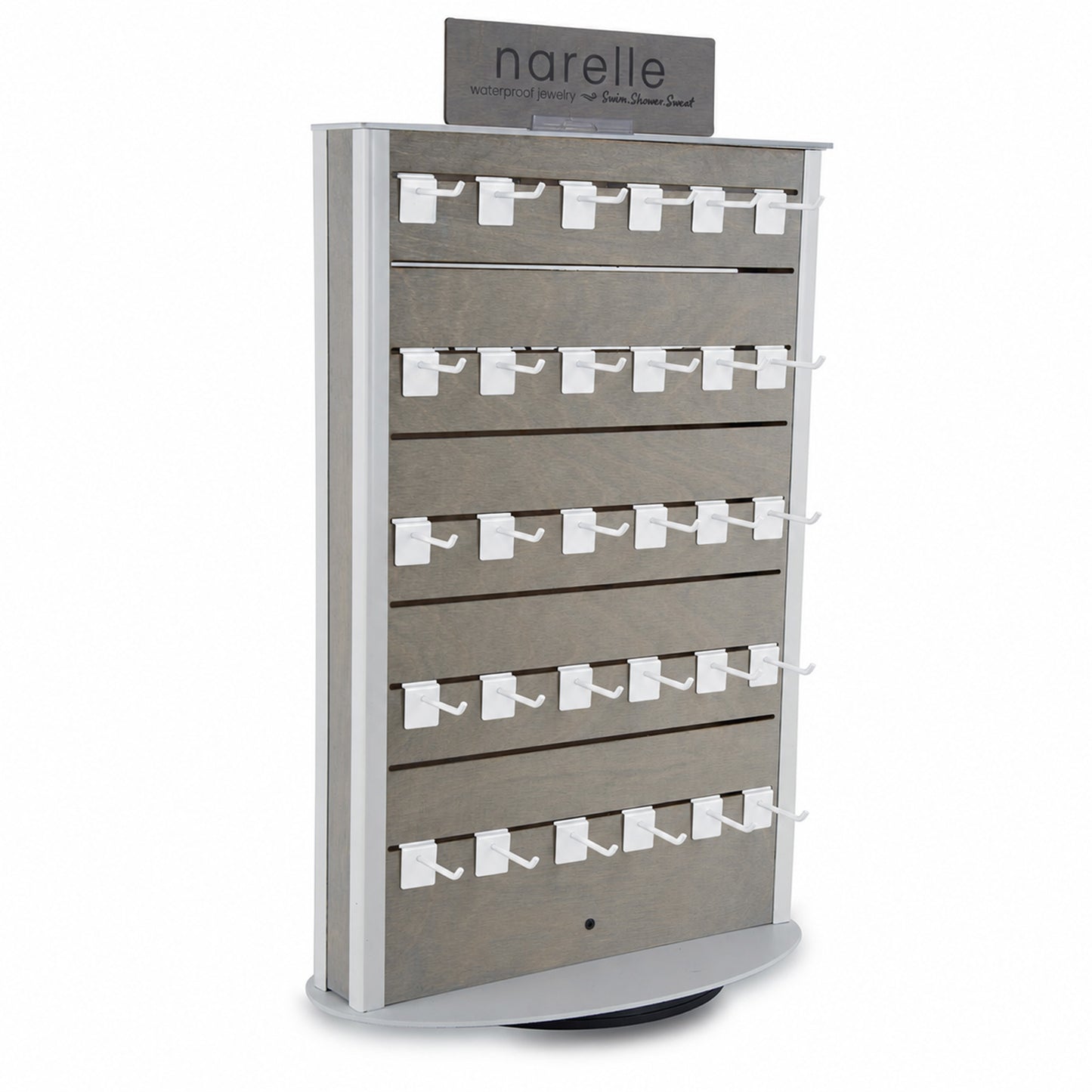 60 Peg Double Sided Display with Removable Hooks