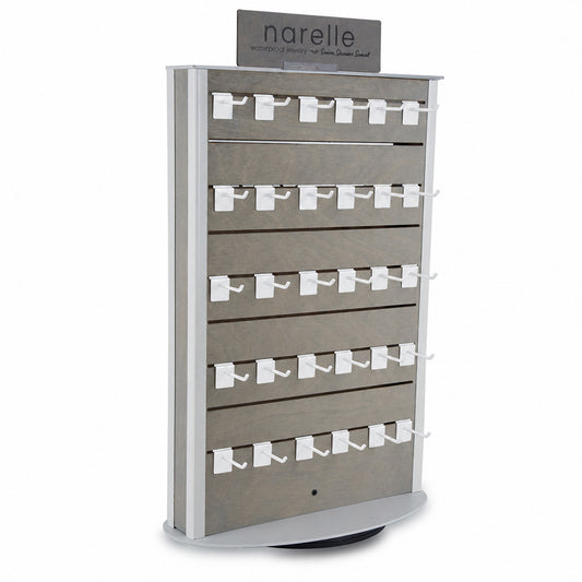 60 Peg Double Sided Display with Removable Hooks